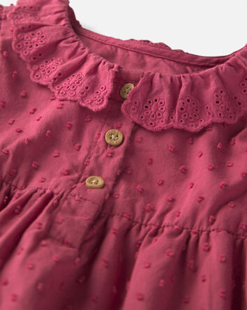 B&eacute;b&eacute; fille - Cache-couche bouffant en coton biologique, 