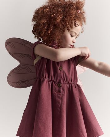 Toddler Girl Avenue Twirl™ Dress - Burgundy, 