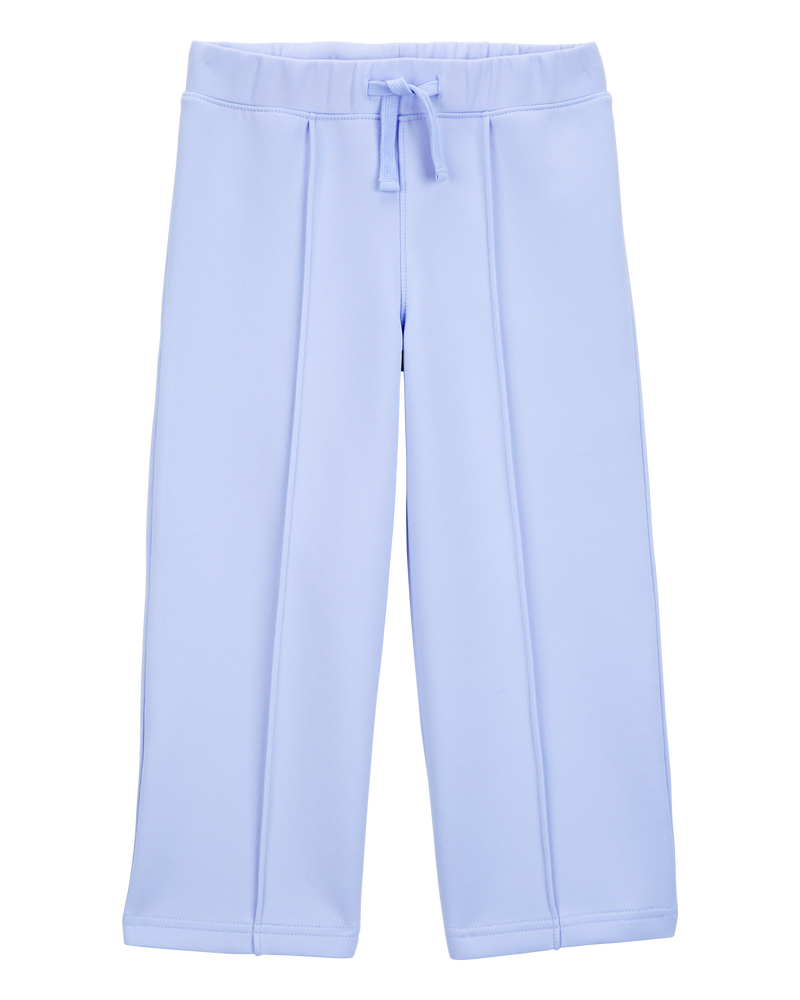 Enfant en bas âge Pantalon à taille haute à cordon de serrage - Bleu, image 3 sur 6 diapositives
