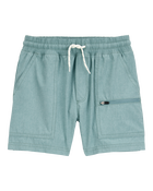 Kid Everyday Trek Shorts - Teal, image 1 of 5 slides
