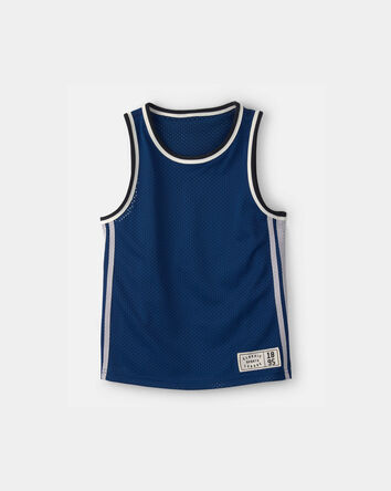 Gar&ccedil;ons - Filet de sport sans manches - Bleu marine, 