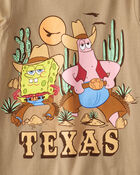 Boys Spongebob Squarepants™ Texas Short-Sleeve Graphic Tee - Brown, image 2 of 2 slides