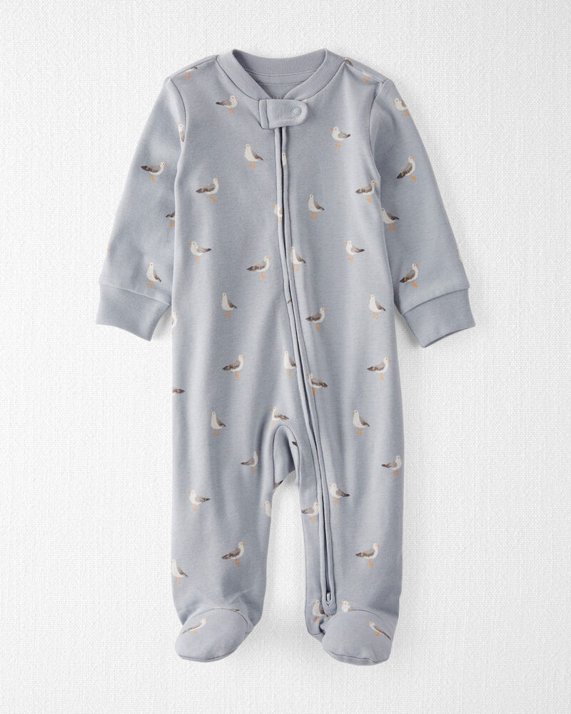Baby Organic Cotton Sleeper Pyjamas, image 1 of 5 slides