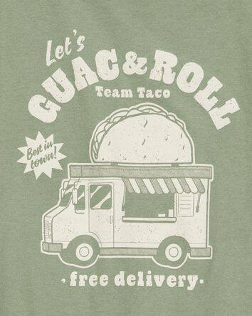 Kid Guac & Roll Graphic Tee, 