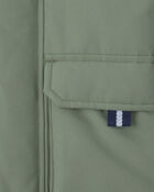 Toddler Boy Hooded Midweight Jacket - Green, image 3 of 3 slides
