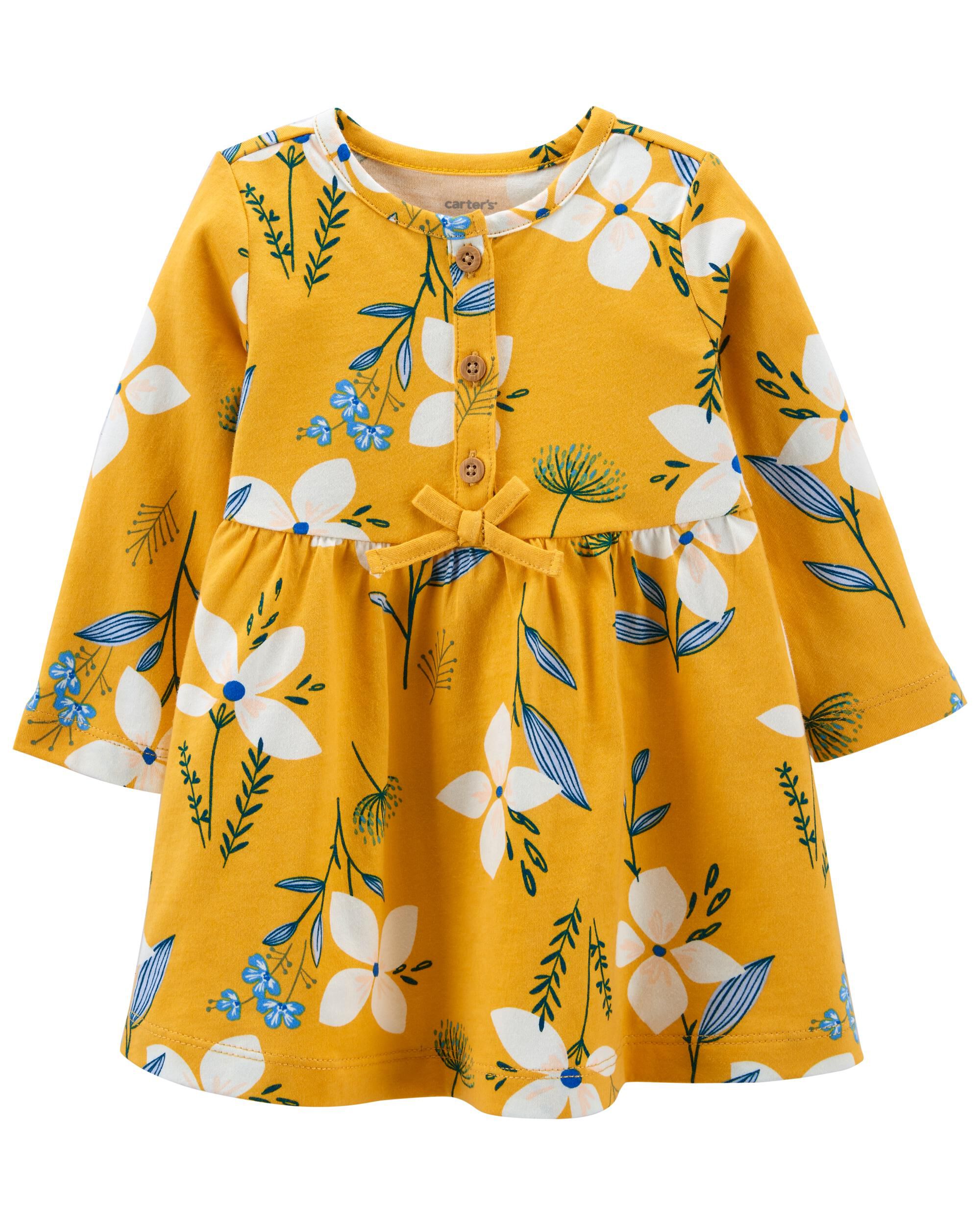 Carters online yellow dress