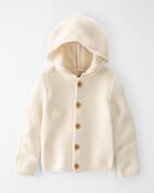 Toddler Organic Signature Stitch Cardigan, image 1 of 4 slides