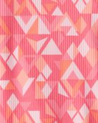 Girls Active Rib Long-Sleeve Top - Coral, image 2 of 3 slides