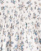 Baby Girl 2-Piece Organic Cotton Set in BlueMist Bloom, image 3 of 5 slides