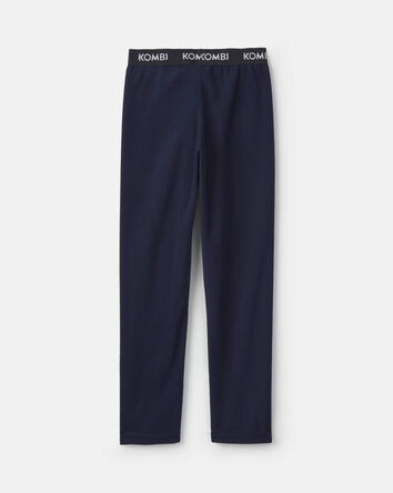 Boys Kombi Base Layer Fleece Bottom - Navy, 