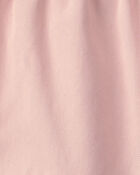 Baby Girl 2-Piece 'Happy' Twill Long-Sleeve Top & Pant Set - Pink/Cream, image 6 of 7 slides