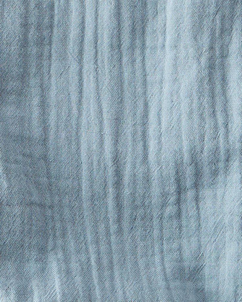 Baby Organic Cotton Gauze Overall Jumpsuit, image 4 of 6 slides
