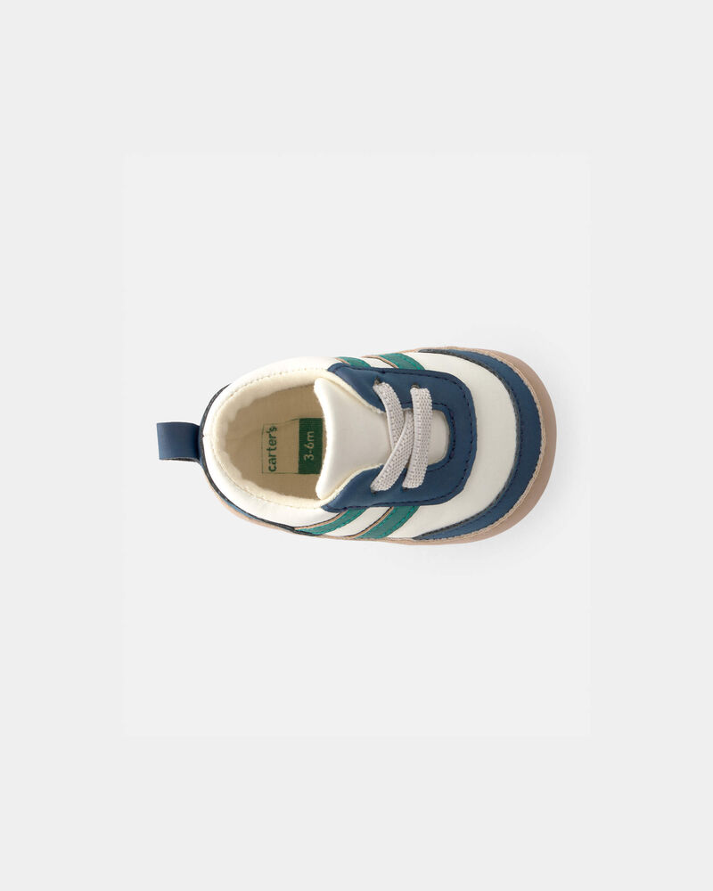 B&eacute;b&eacute; gar&ccedil;on - Espadrilles de sport aux couleurs contrast&eacute;es - Bleu, image 4 sur 6 diapositives
