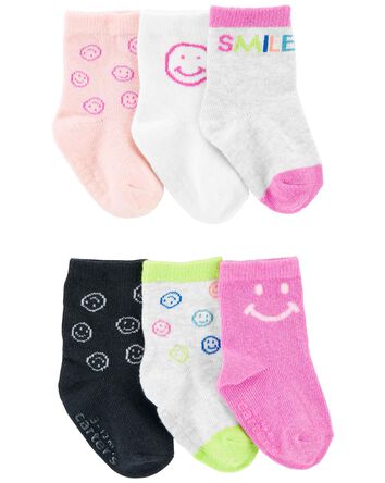 Baby 6-Pack Crew Socks, 