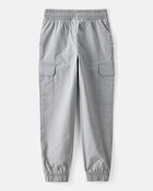 Boys Cotton Fashion Cargo Pants - Grey, image 2 of 5 slides