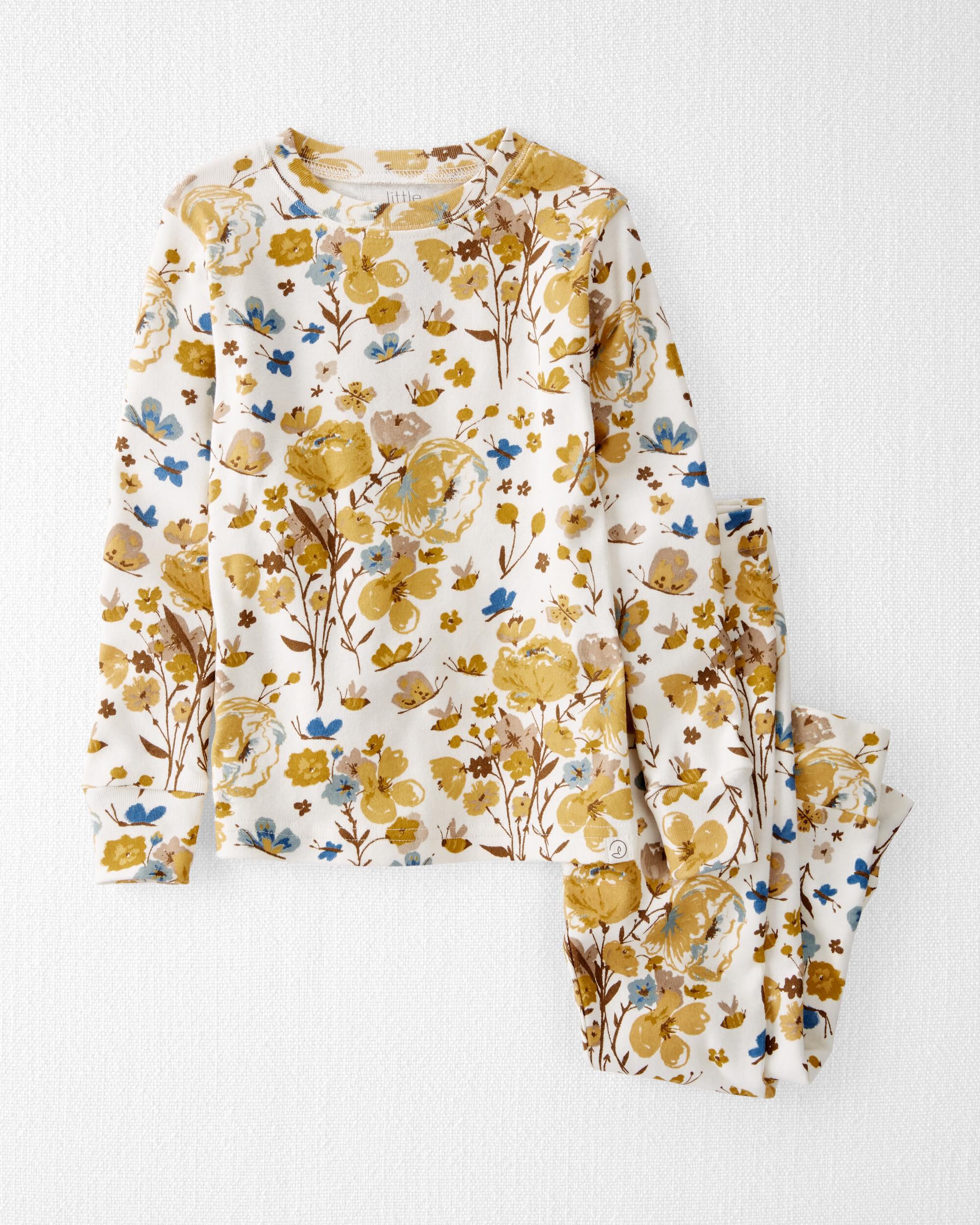 Peach print 2-Piece Organic Cotton Peach Pyjamas Set | carters.com