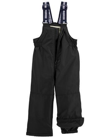Toddler Heavyweight Snow Pants With Removable Bib, 