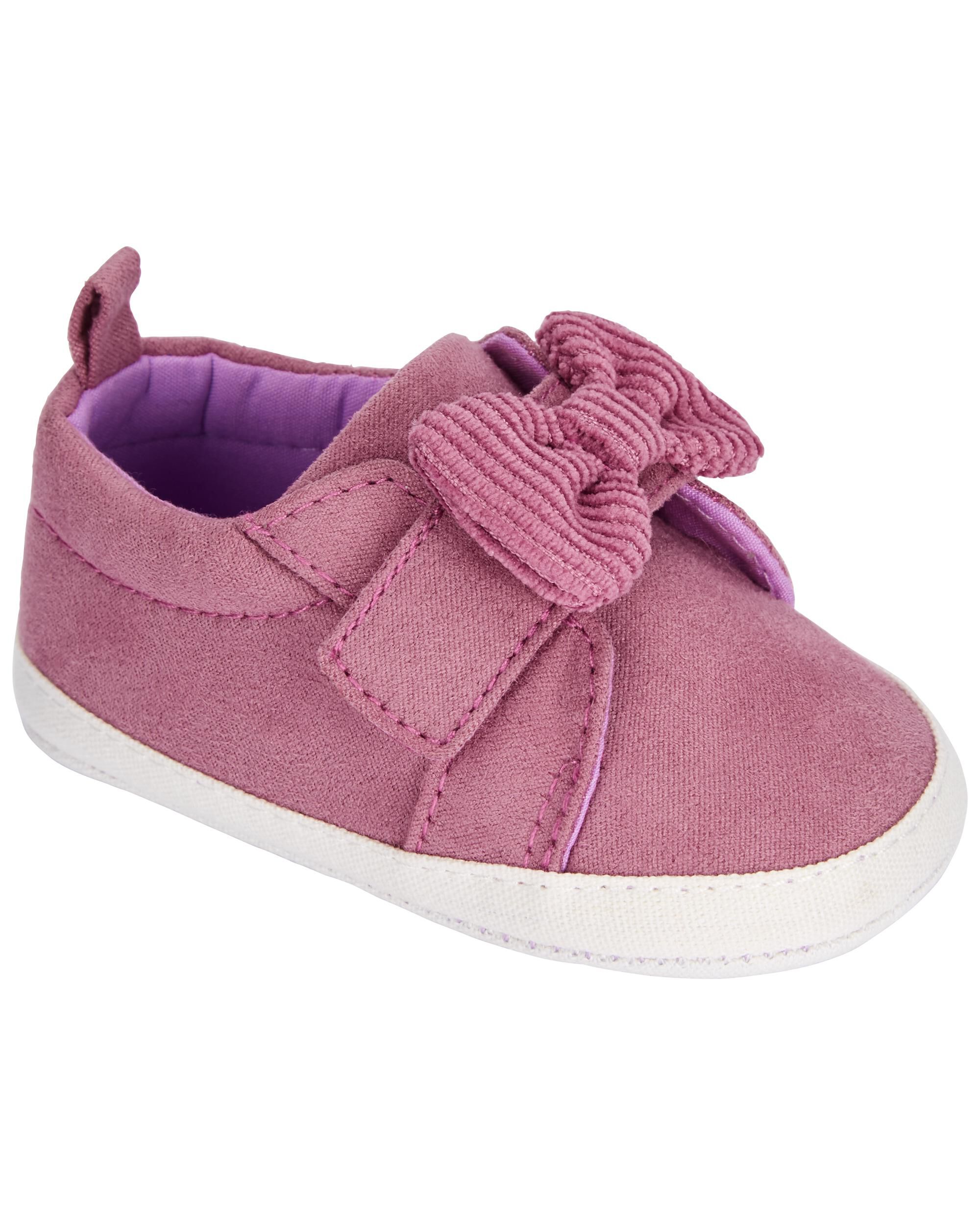 Pink Slip On Crib Shoe carters