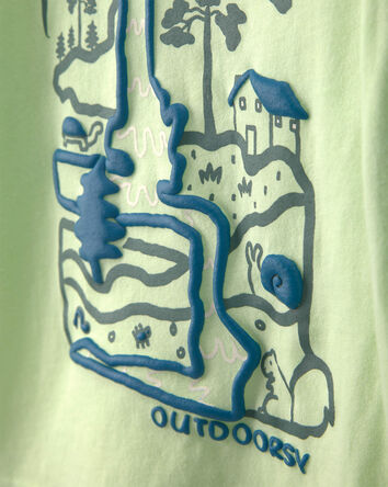 Toddler Boy 'Outdoorsy' Long-Sleeve Graphic Tee - Green, 