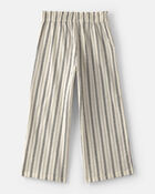 Girls Striped Pants - Ivory, image 2 of 4 slides