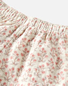 Baby Girl 2-Piece Organic Cotton Gauze Floral-Print Set, image 2 of 5 slides