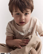 Toddler Barrel Pant - Tan, image 5 of 9 slides