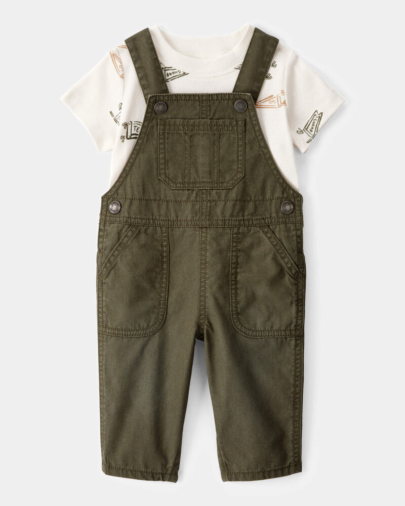 Baby 2-Piece Team Champ Tee & Overall Set, image 1 of 6 slides