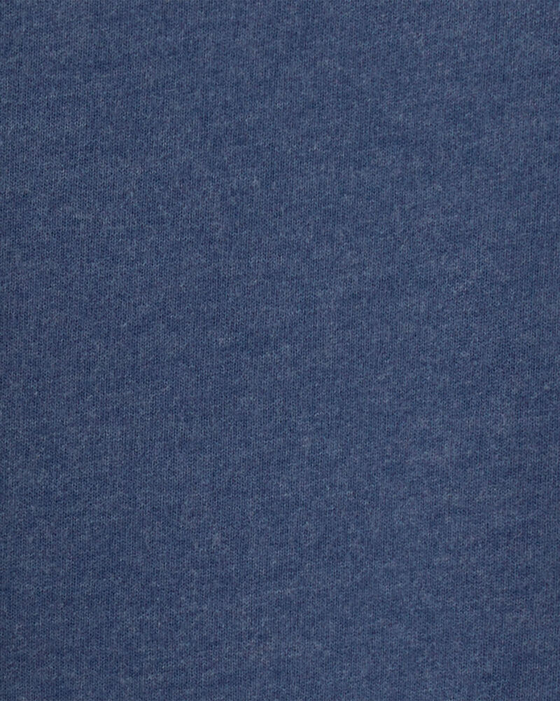 Toddler Boy French Terry Pullover Sweatshirt - Blue, image 3 of 4 slides