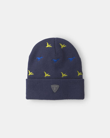Boys Kombi Preppy Beanie Hat - Navy, 