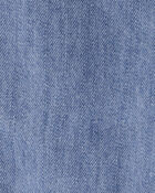 Baby Organic Cotton Denim Overalls, image 4 of 5 slides