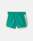 Toddler Active Shorts - Green, image 2 of 5 slides