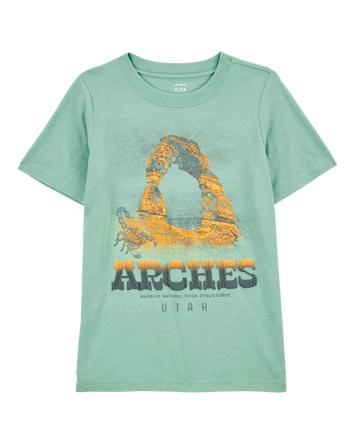 Enfant T-shirt à manches courtes Arches - Vert, 