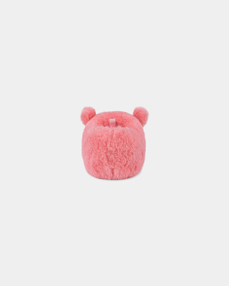 Girls Cozy Monster Slippers - Pink, image 3 of 6 slides