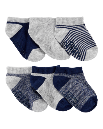 Toddler 6-Pack Ankle Socks, 