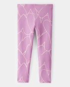 Toddler Girl Heart Leggings, image 2 of 4 slides