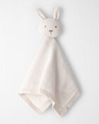 Baby Organic Cotton Bunny Lovey, image 1 of 5 slides