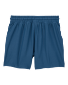Kid Solid Woven Shorts - Navy, image 2 of 4 slides