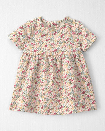 Baby Girl Organic Cotton French Terry Dress, 