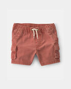 B&eacute;b&eacute; gar&ccedil;on - Short cargo avec poches - Brun, image 1 sur 4 diapositives