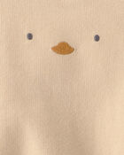 Baby Chick Bubble Romper & Hat Set - Yellow, image 3 of 4 slides