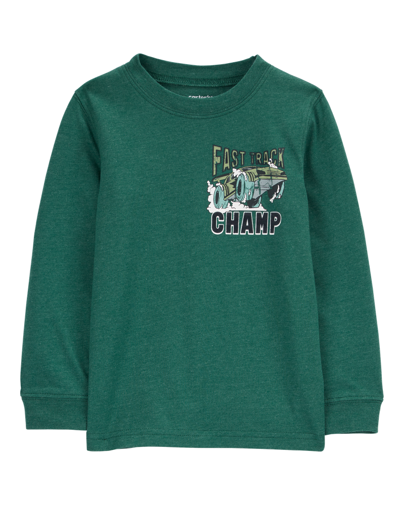Toddler Fast Track Car Graphic Tee, image 1 of 4 slides