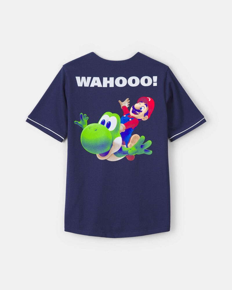 Boys Nintendo Super Mario Jersey - Navy Blue, image 2 of 4 slides