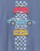 Boys French Terry Long-Sleeve Pullover Sweatshirt - Blue, image 4 of 4 slides