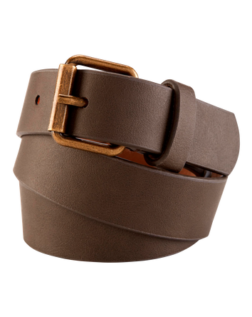 Classic Faux Leather Belt, 