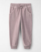 Toddler Girl 2-Piece Organic Cotton Velour Top & Pant Set, image 2 of 4 slides