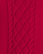 Baby Girl 3-Piece  Long-Sleeve Sweater Skirt Set - Red, image 3 of 5 slides