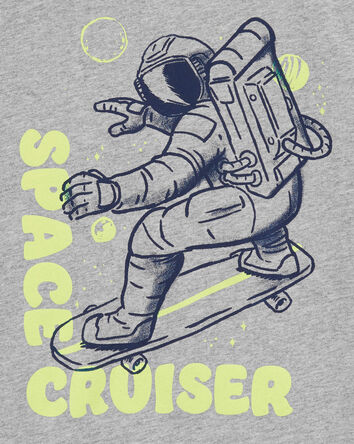 T-shirt imprimé Space cruiser astronaut, 
