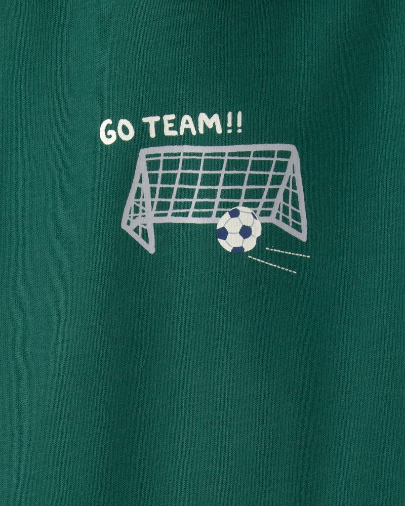 Baby 5-Pack Sports Multipack Bodysuits - Green/White, image 6 of 7 slides