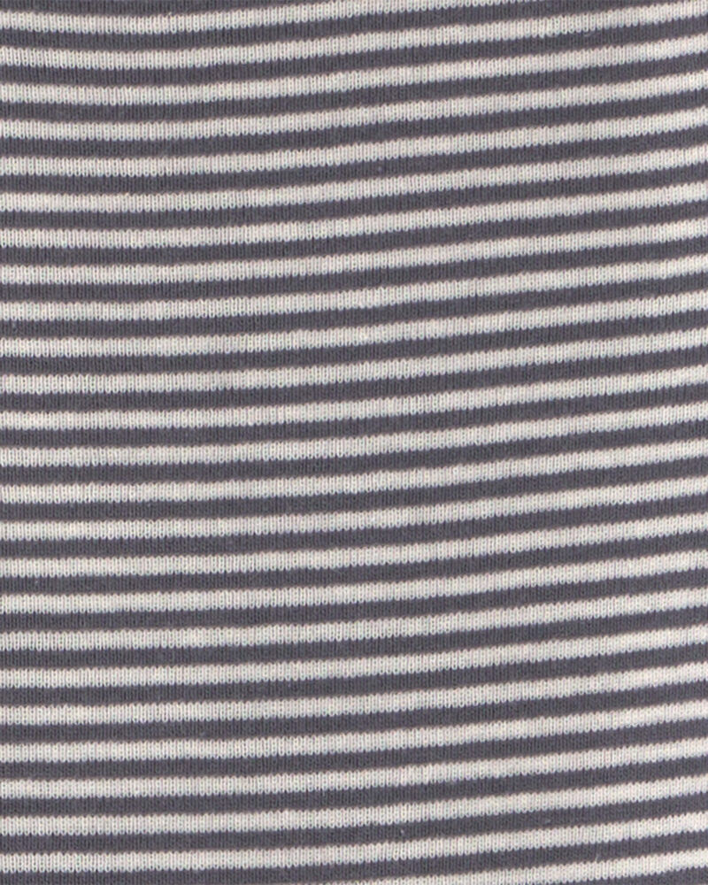 Baby Boy 3-Piece Quilted French Terry Layering Set - Grey, image 4 of 5 slides