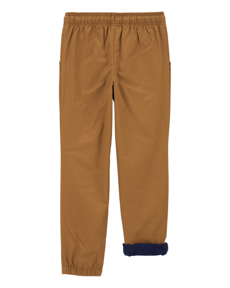 Kid Pull-On Poplin Pants, image 3 of 5 slides